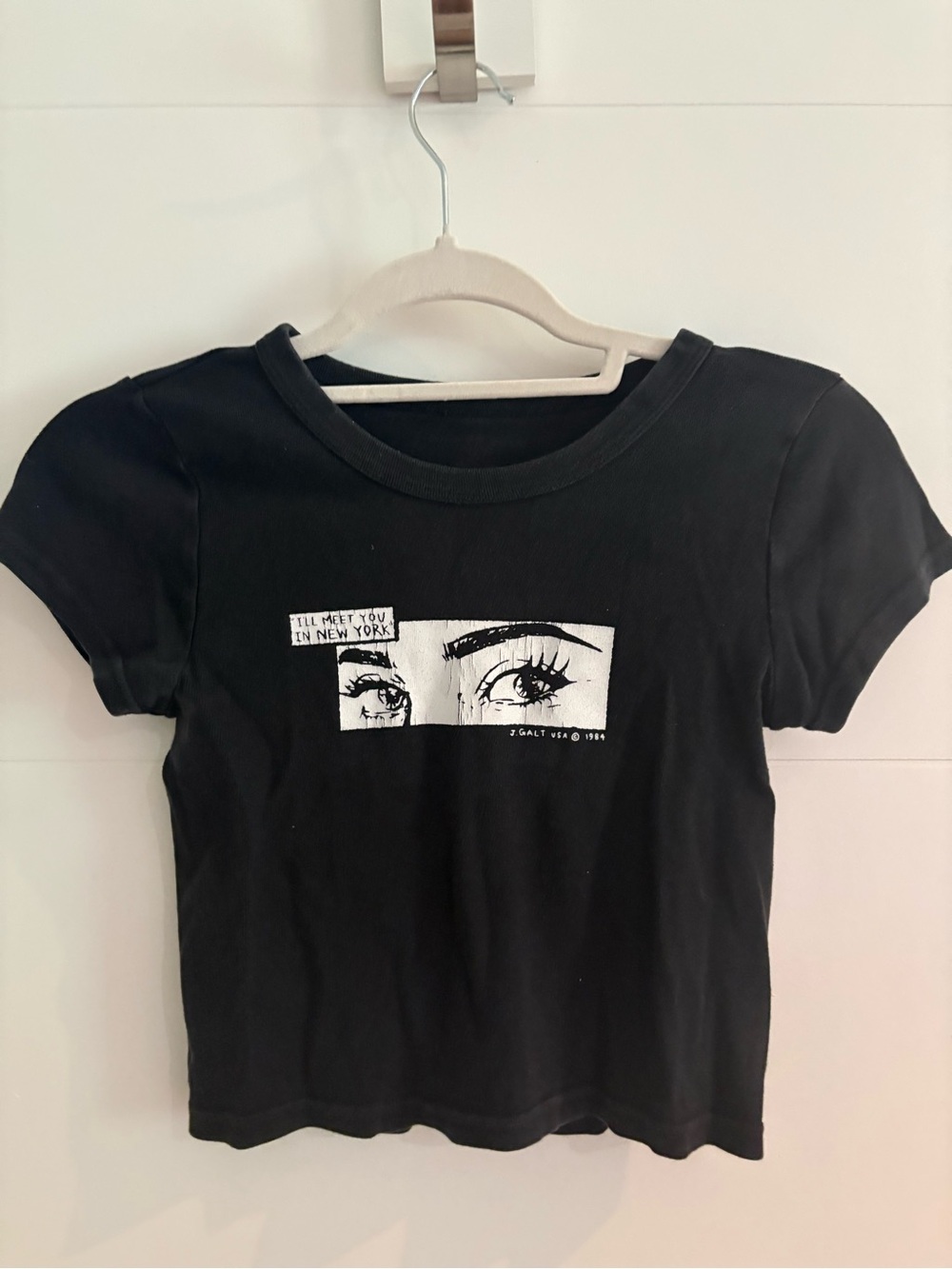Black Brandy Melville Graphic Tee